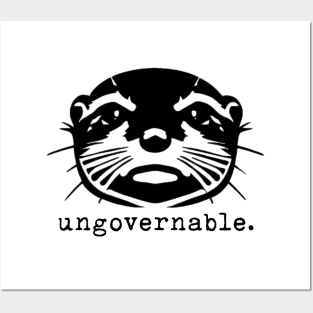 ungovernable. 841 otter Santa Cruz Posters and Art